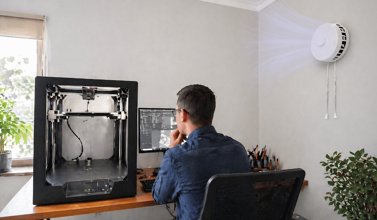 Ефективне рішення для приміщення з 3D-принтером — припливно-витяжна вентиляція