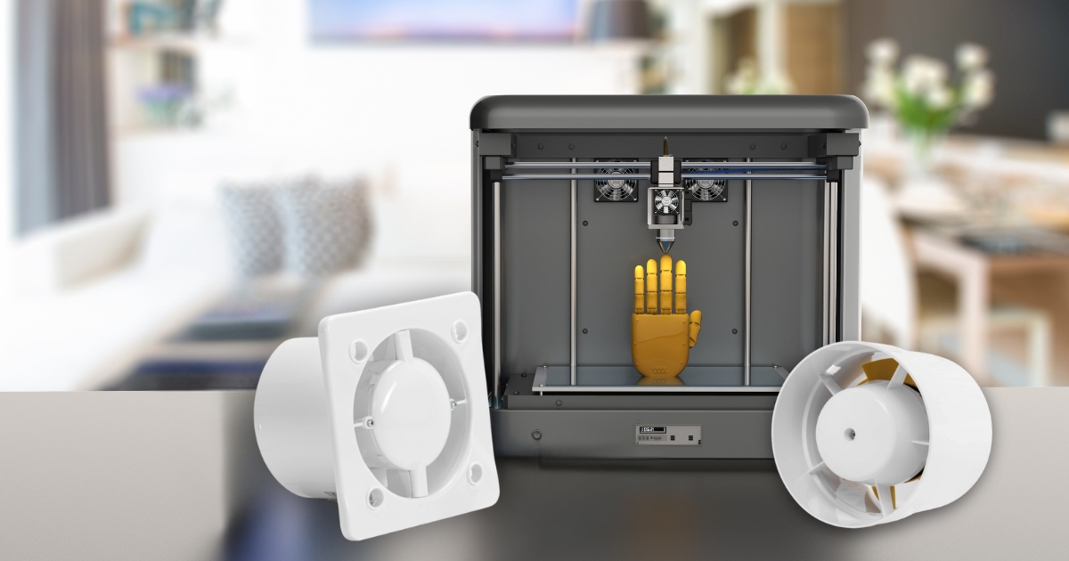 Вентиляція для 3D-принтера в приміщенні