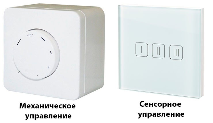Способы управления регулятором для вентиляции