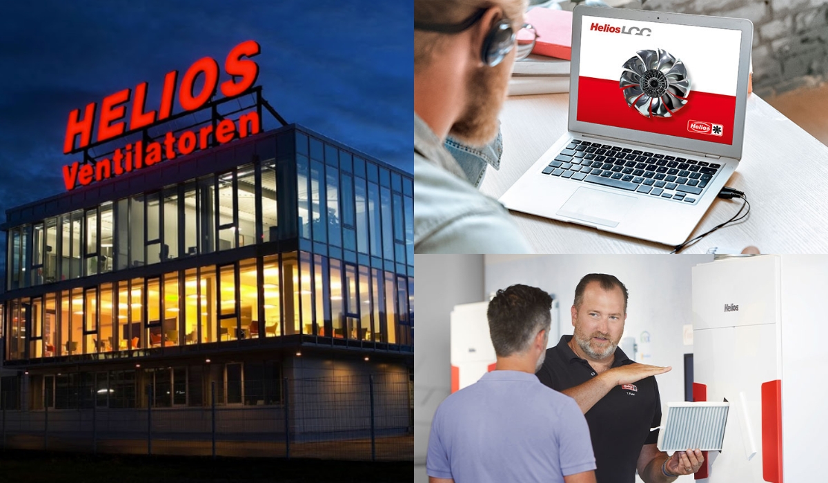 Компанія Helios - надійний лідер серед найкращих виробників вентиляційних систем