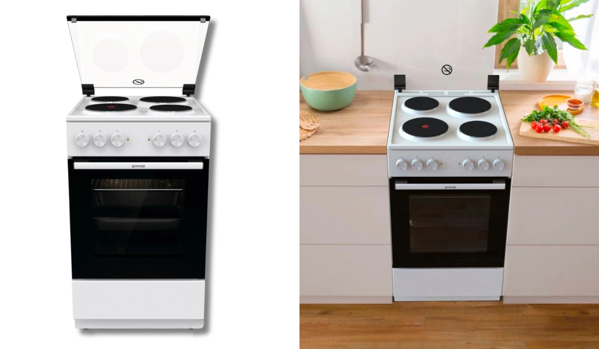 Gorenje GE5A21WH - хорошая электрическая плита в рейтинге