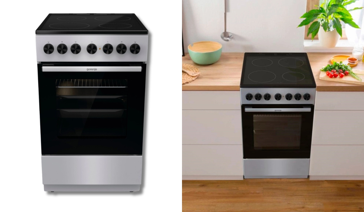 Gorenje GEC5B41SG - первая в рейтинге электрических плит