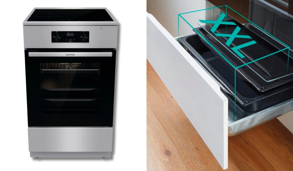 В рейтинге электрических плит лучшая модель - Gorenje GEIT5C61XPG