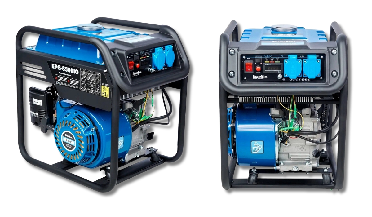 EnerSol EPG-5500IO - найкращий генератор електрики від українського виробника