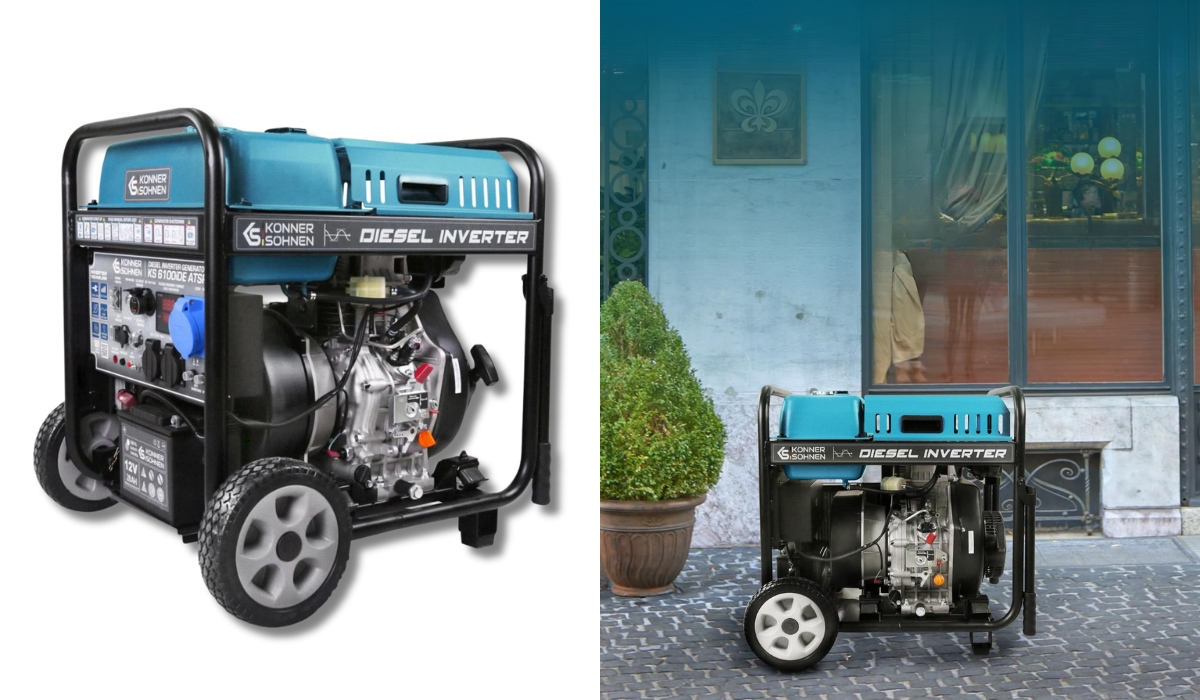 Konner&Sohnen KS 6100iDE ATSR - у рейтингу найкращих генераторів електрики