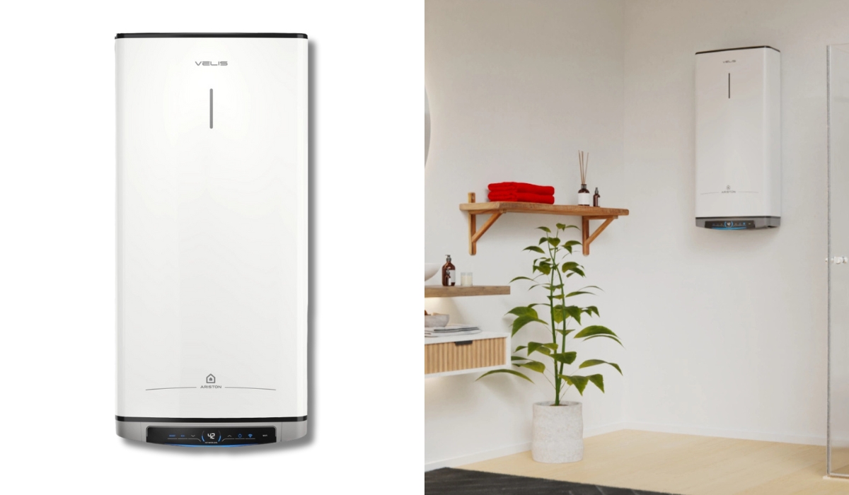 Ariston VELIS DUNE WIFI 80 EU (4018001) - лучший в рейтинге бойлеров с мокрым ТЭНом