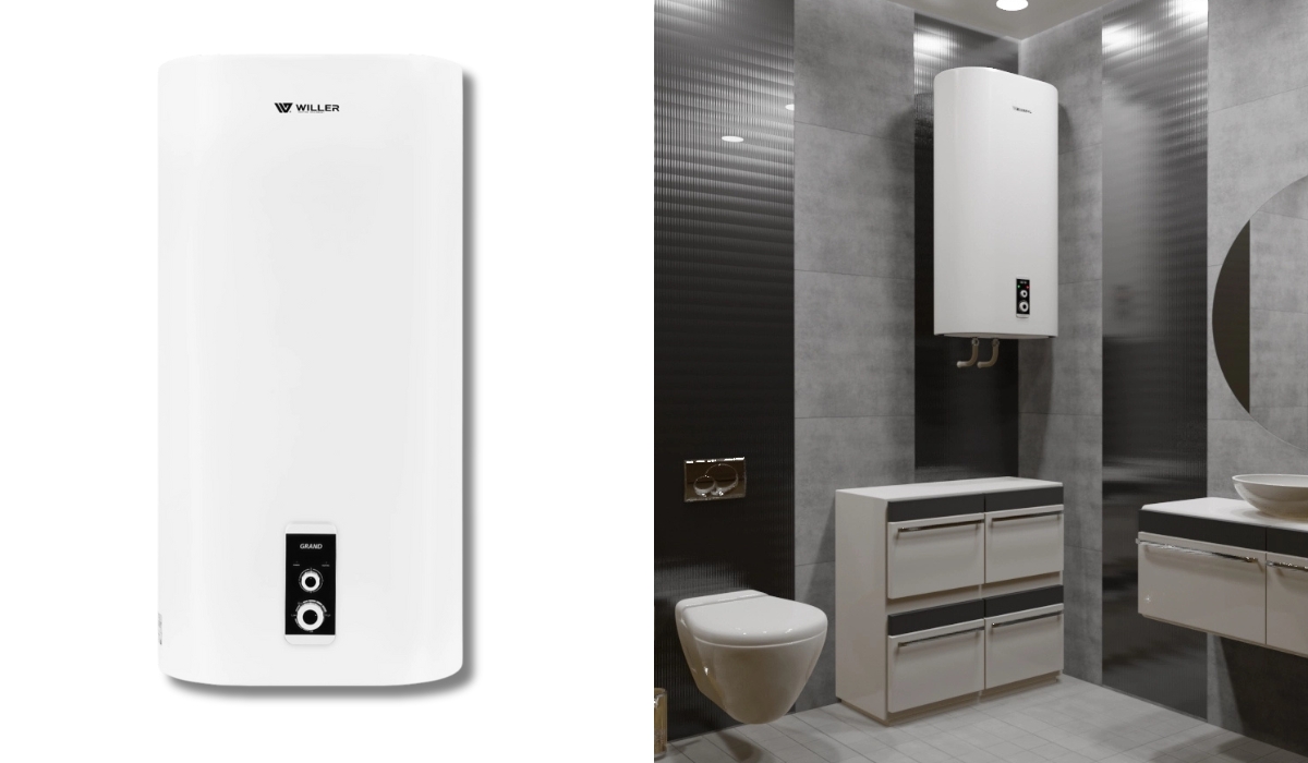 Willer Grand EV50DR - надежный бойлер с сухим ТЭНом в рейтинге лучших
