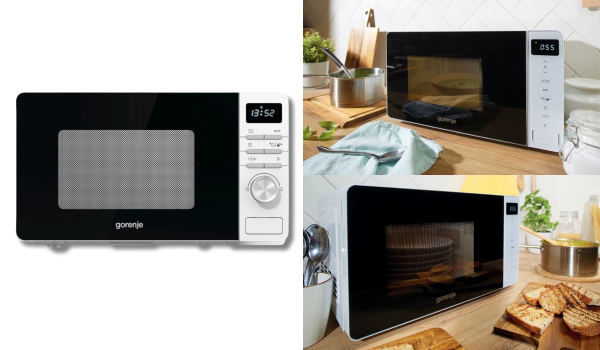 Gorenje MO20A3W - входить до рейтингу найкращих мікрохвильових печей