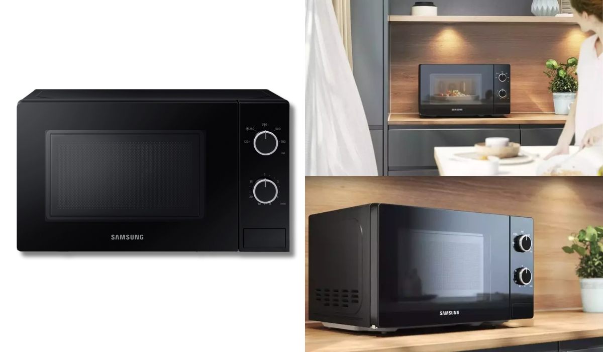 Samsung MS20A3010AL/UA - надійна модель у рейтингу мікрохвильових печей