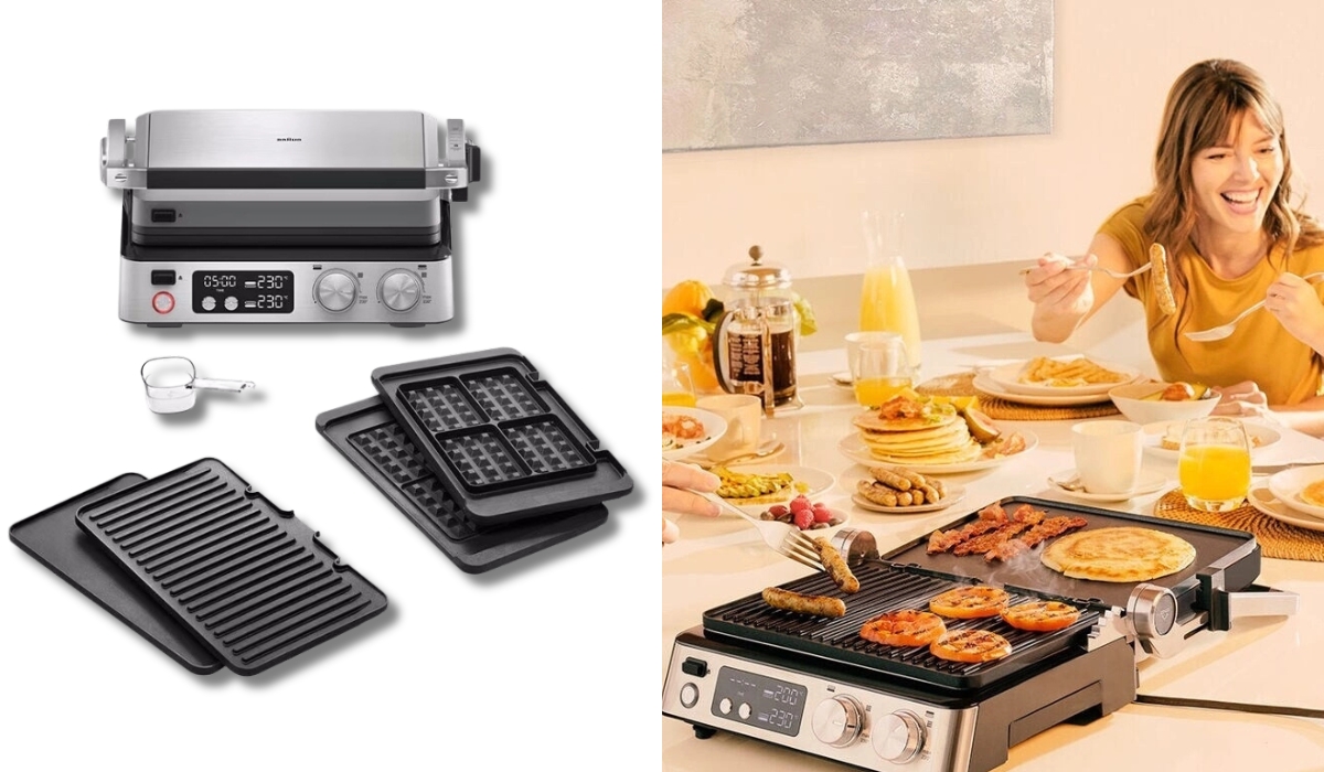 Braun MultiGrill 7 CG 7044 - кращий у рейтингу електрогрилів
