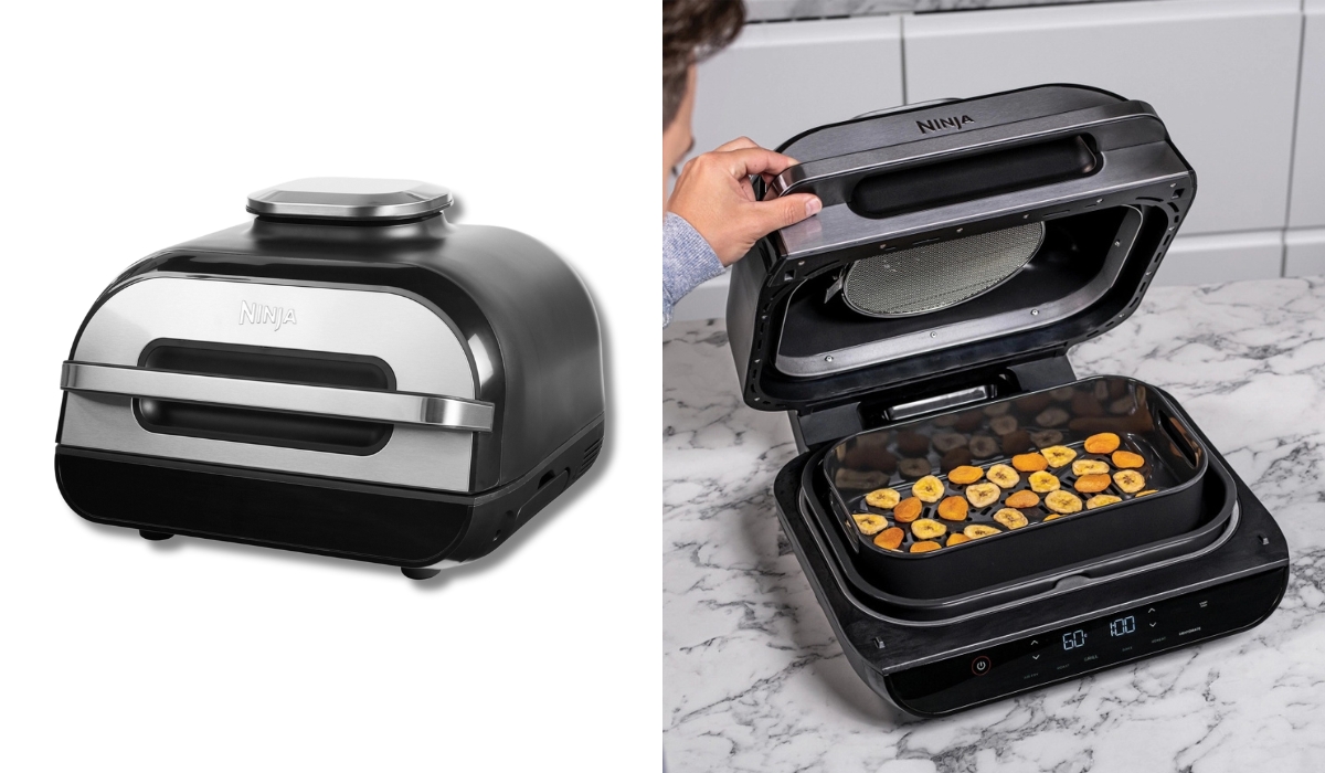 Електрогриль Ninja Foodi MAX Health MultiGrill & Air Fryer AG551EU - один із лідерів в рейтингу