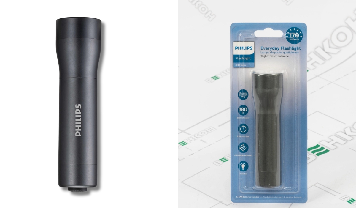 В рейтинге фонариков лучшая модель - Philips SFL4001T