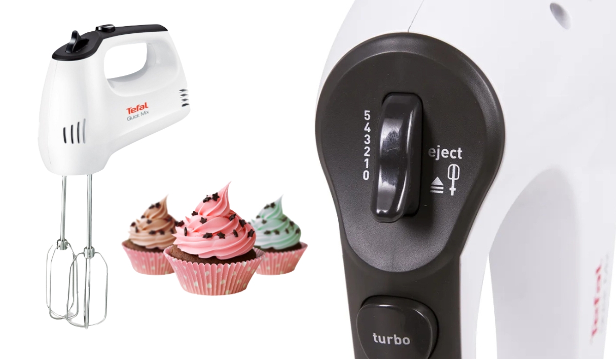 Tefal HT310138 - компактний і зручний міксер у рейтингу