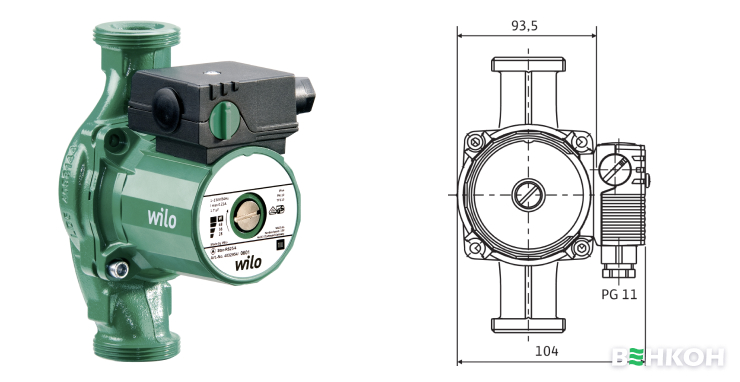 Wilo Star-RS 15/4-130 - кращий у рейтингу циркуляційних насосів
