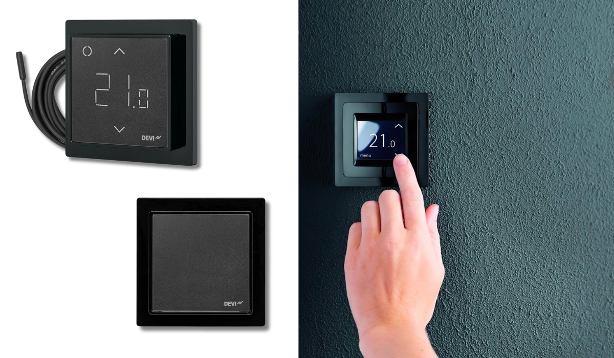 DEVI Devireg Smart Black - перший у рейтингу терморегуляторів