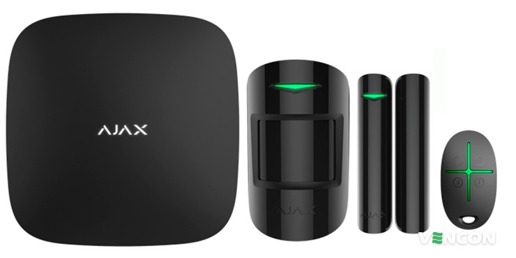 Ajax StarterKit Plus Black топ комплектів сигналізації