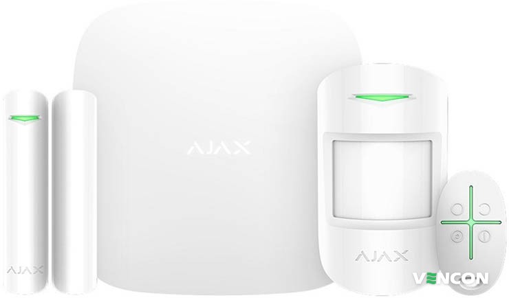 Топ комплектів сигналізації Ajax StarterKit Cam White - кращий вибір
