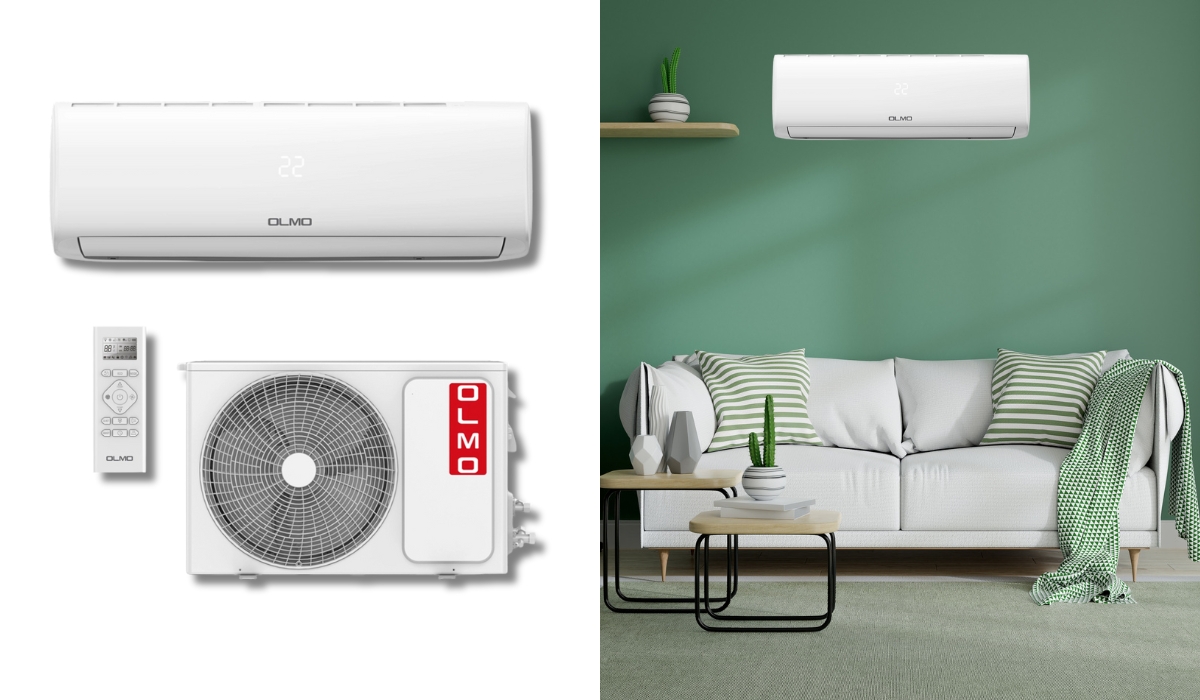 Olmo Inventa Deluxe OSH-08LDH3 — хороший кондиционер в рейтинге бюджетных
