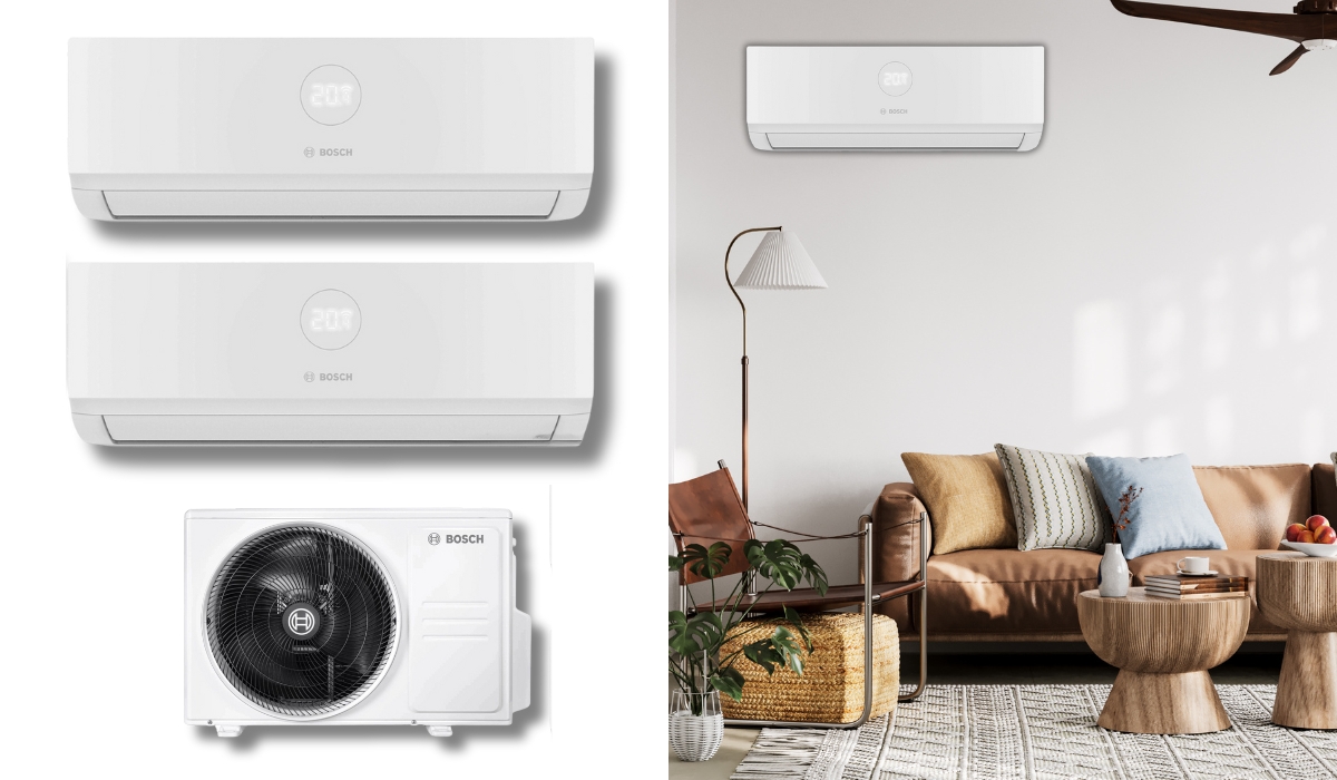 Bosch Climate CL3000iU Multi 53 (9+9) - якісна модель у рейтингу найкращих мультиспліт-систем