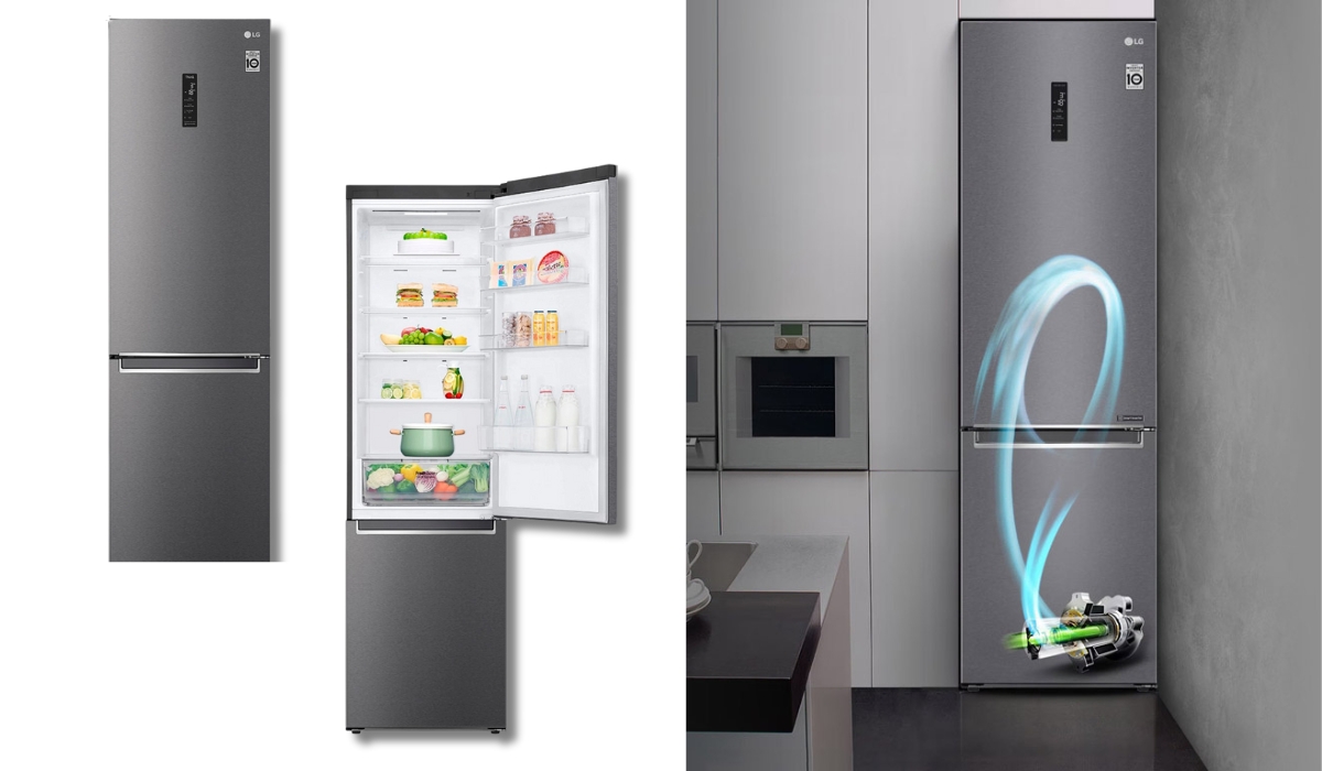 LG GW-B509SLKM - перший у рейтингу холодильників