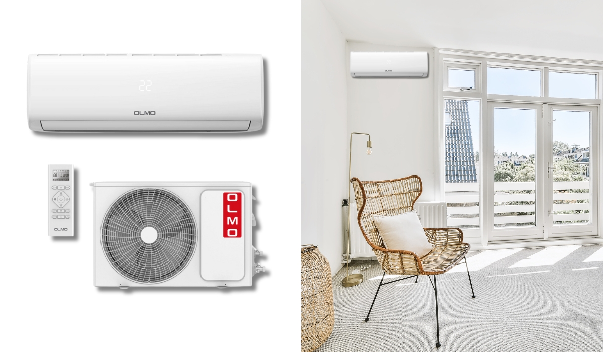 Olmo Inventa Deluxe OSH-10LDH3 - хороший не інверторний кондиціонер у рейтингу