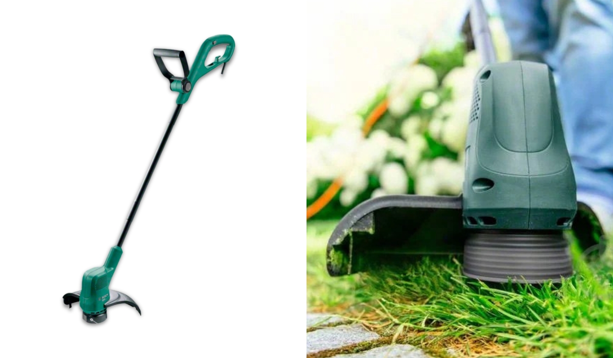 Bosch EasyGrassCut 23 (06008C1H01) - компактный триммер для травы в рейтинге лучших моделей