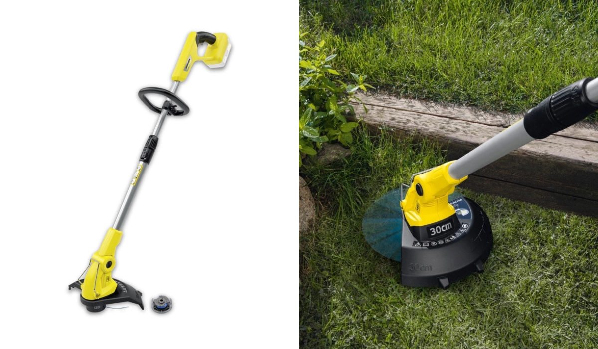 Karcher 18-30 Battery (1.444-310.0) - удобный триммер для травы в рейтинге