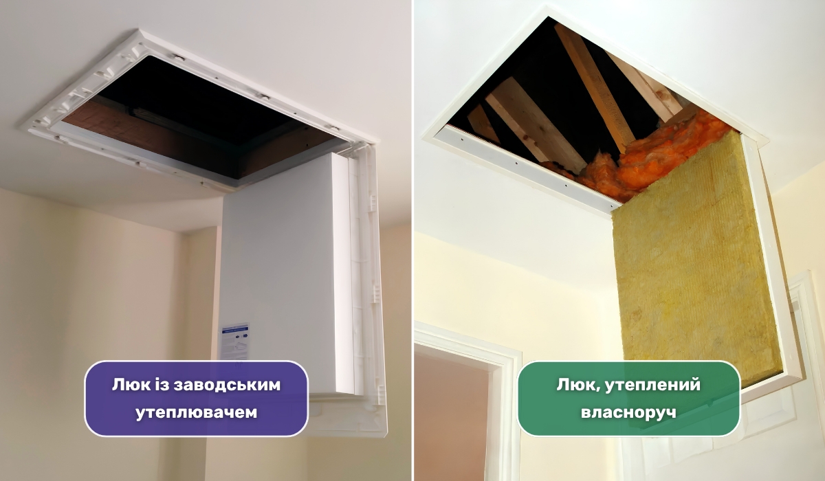 Утеплення ревізійного люка: готове рішення чи своїми руками