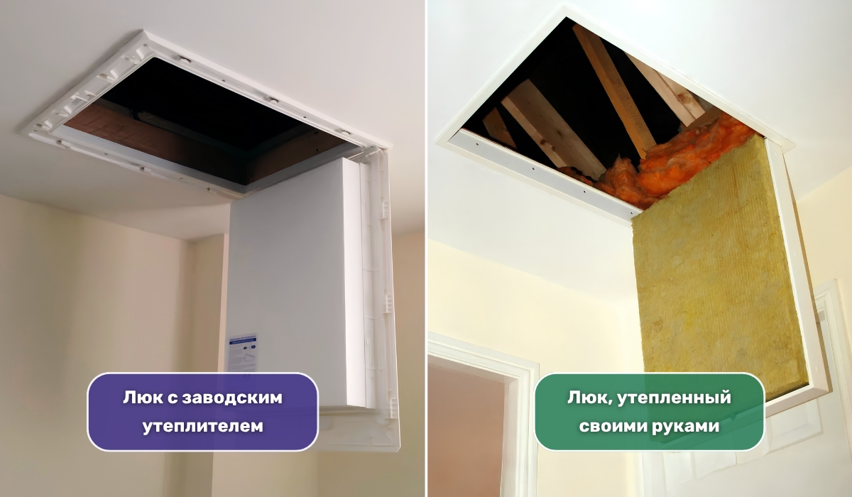 Утепление ревизионного лючка: готовое решение или своими руками
