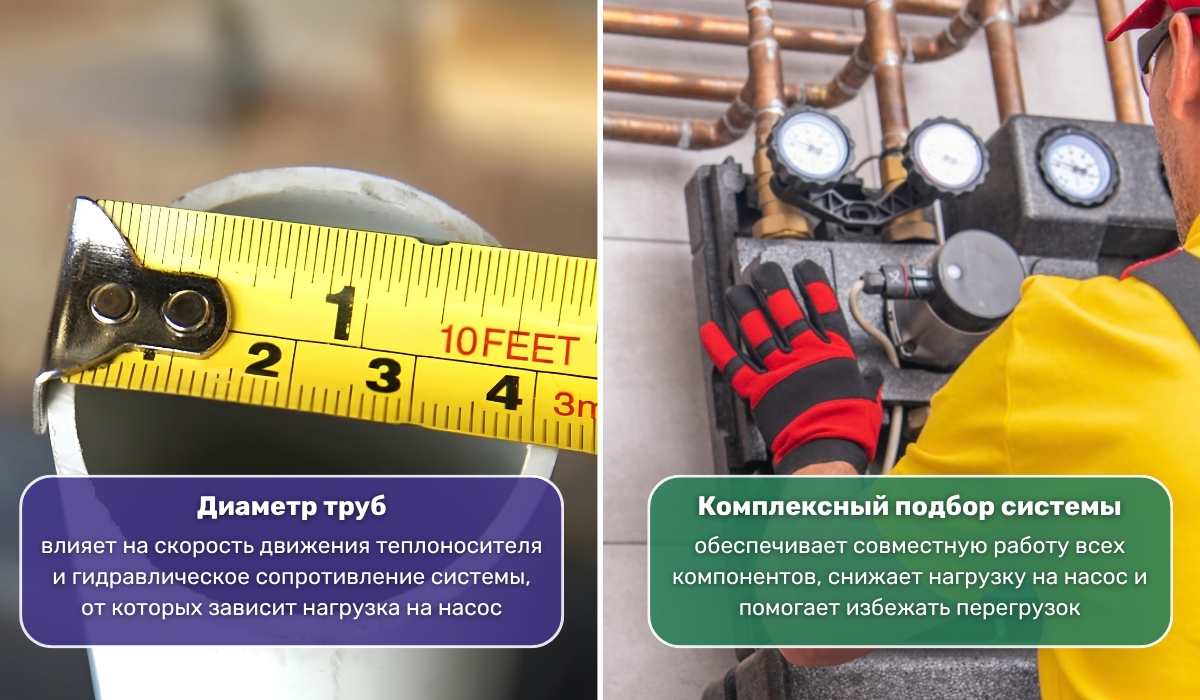 Правильный подбор насоса и грамотное проектирование системы - залог ее стабильной работы