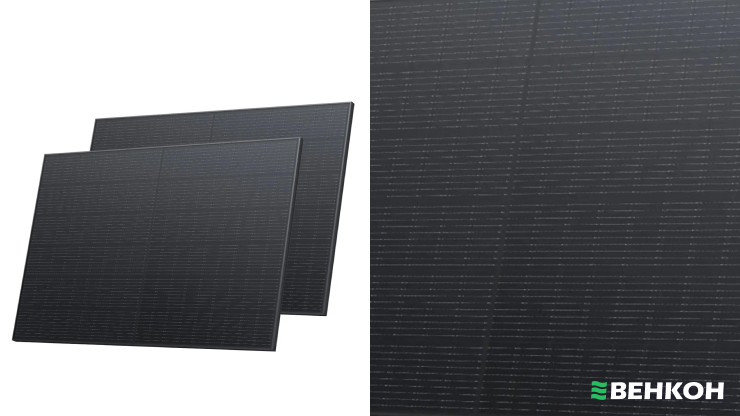 EcoFlow 2*400W Solar Panel (стационарные) - в рейтинге лучших солнечных панелей