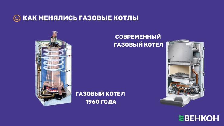 Как менялись газовые котлы, принцип работы