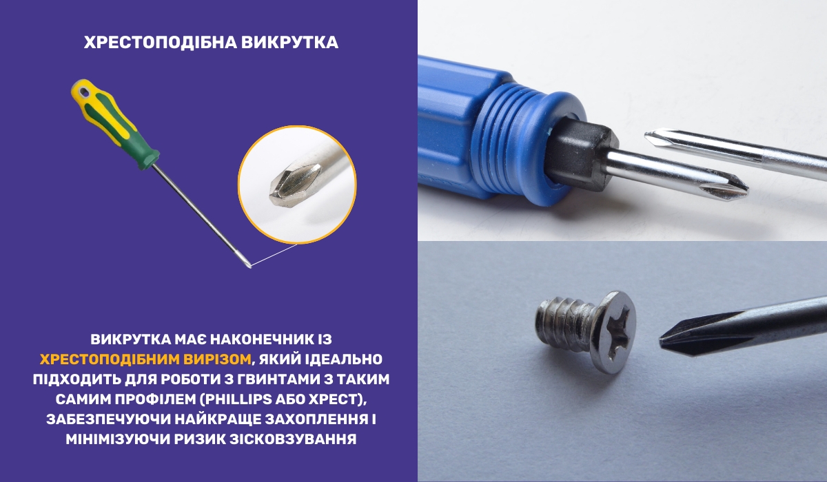 Хрестоподібна викрутка звичайна або PH (Phillips): для яких цілей вона підходить