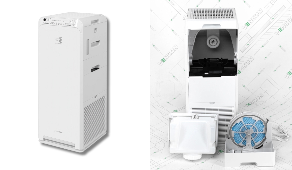Daikin MCK55W - перший у рейтингу очищувачів повітря