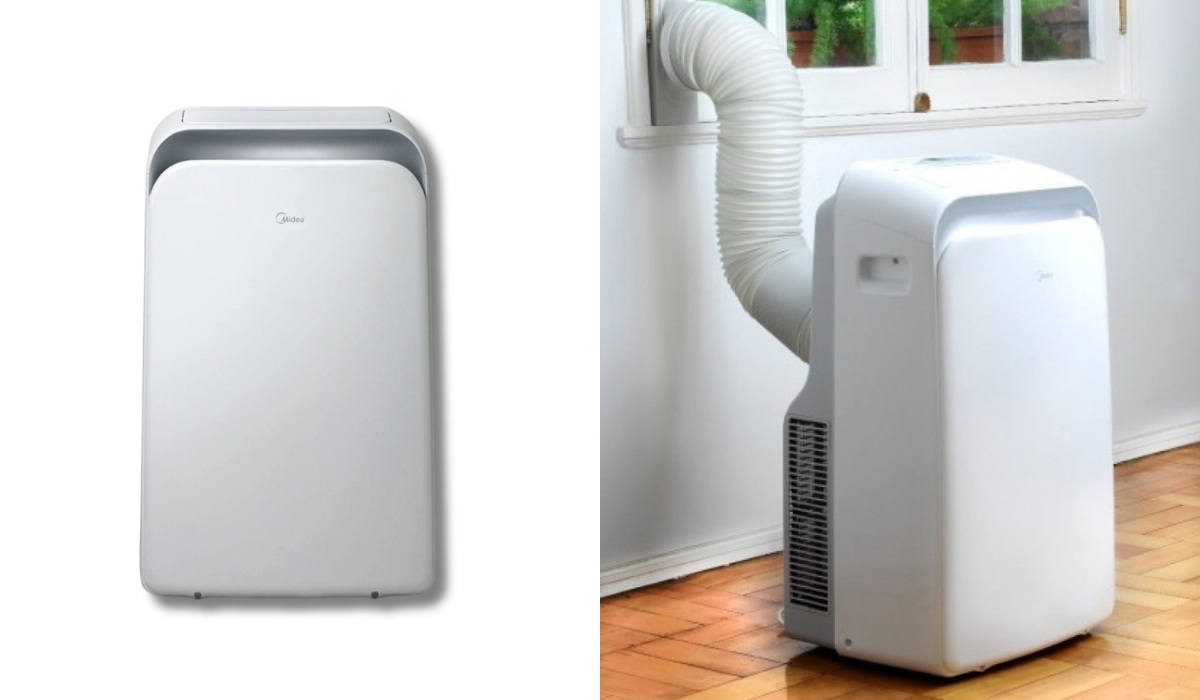 Midea Portable MPPDA-09CRN7 - компактный мобильный кондиционер в рейтинге