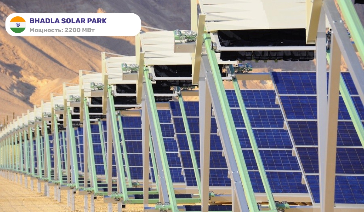 Bhadla Solar Park — вторая по мощности солнечная электростанция в мире