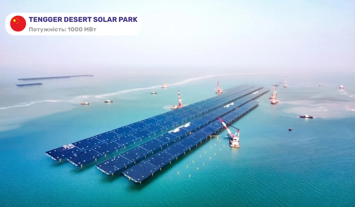 Одна з найбільших сонячних електростанцій у світі - Shandong Jining Yutai