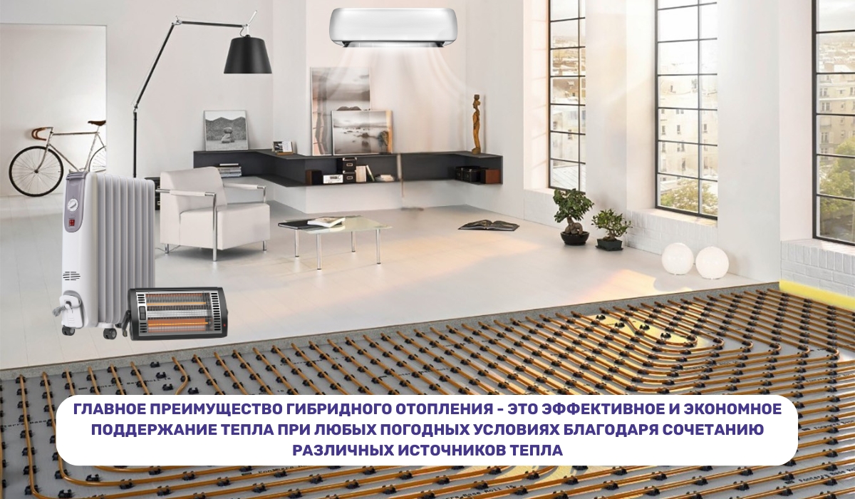 Гибридное отопление: тепло и экономия в одном решении
