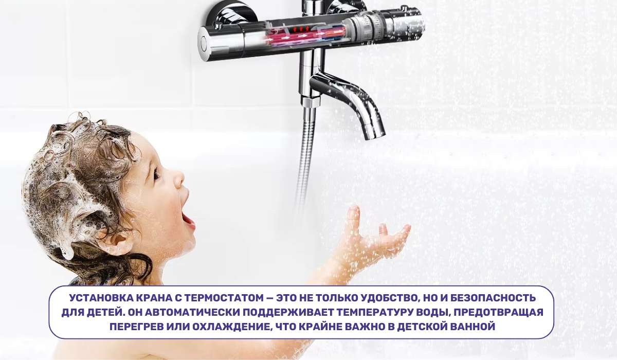 Как термостат в душе улучшает комфорт: стабильная температура и безопасность