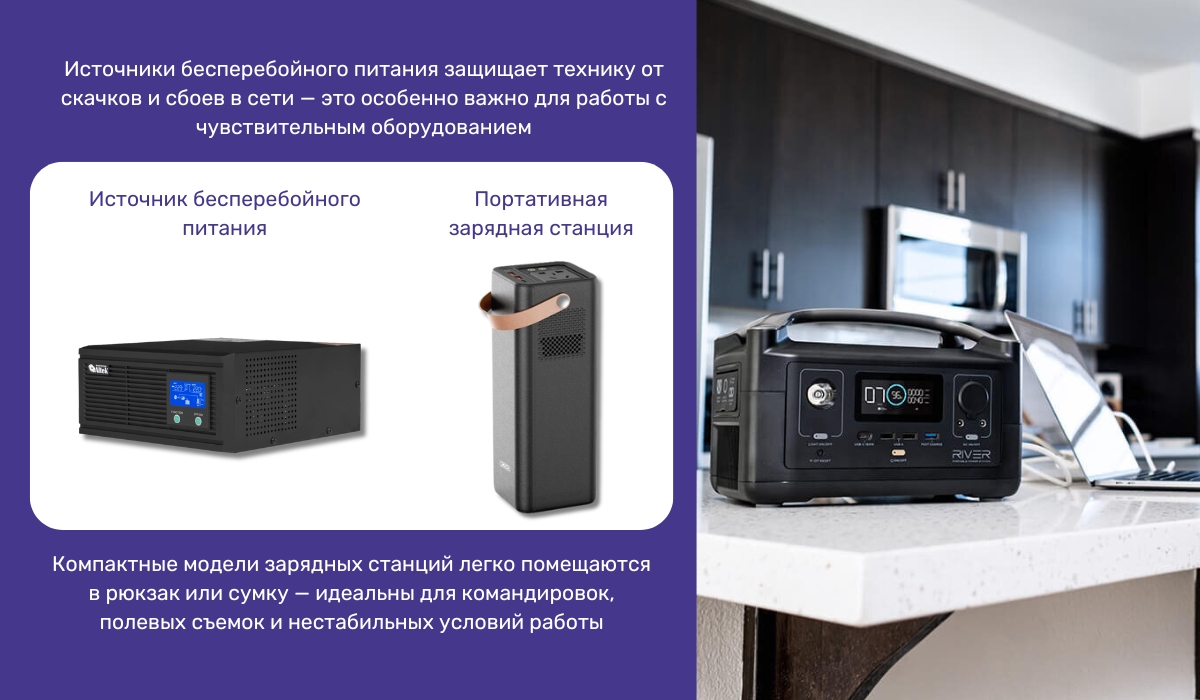Зарядная станция — универсальный подарок журналисту для надежной связи в любых условиях