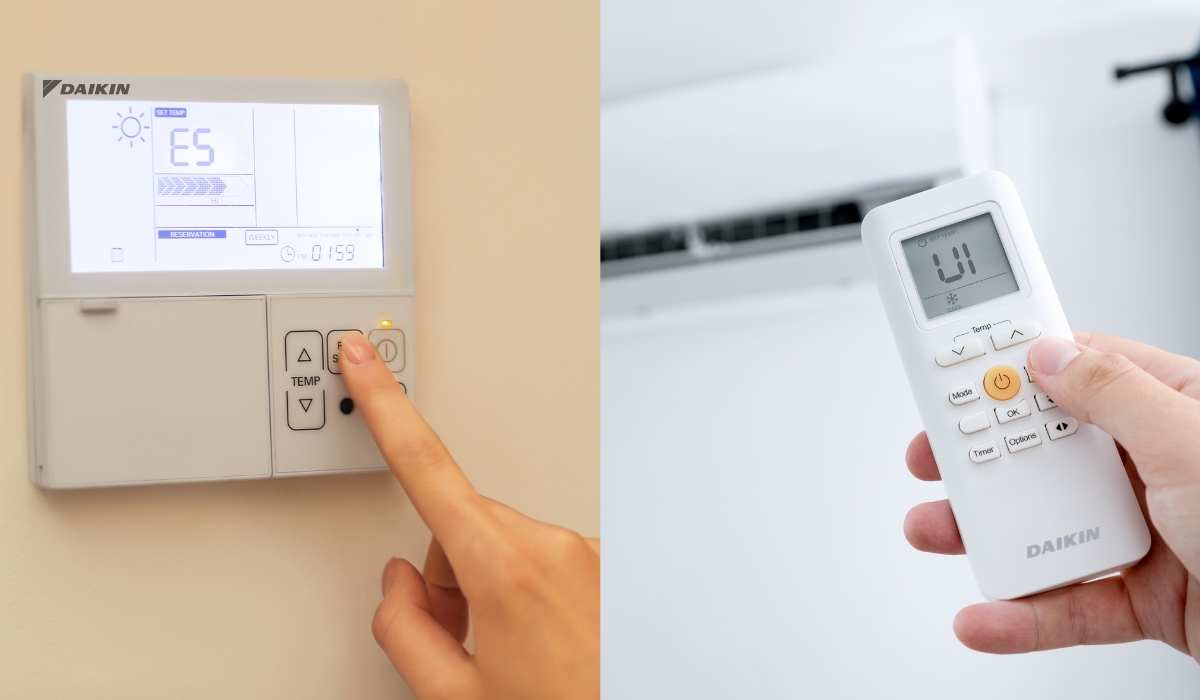 Коди помилок кондиціонерів Daikin: несправність відобразиться на дисплеї