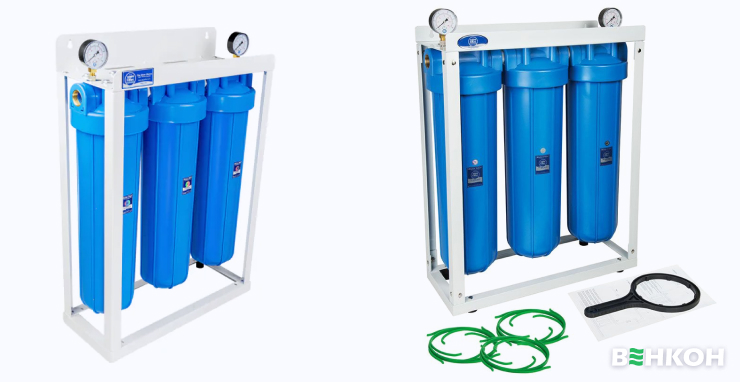 Aquafilter HHBB20B - надежная линейка фильтров предварительной очистки в рейтинге лучших
