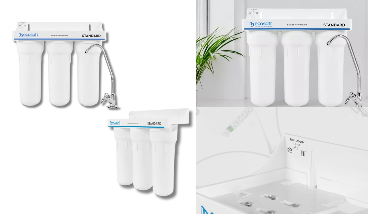 Ecosoft Standard FMV3ECOSTD - первый в рейтинге проточных водных фильтров