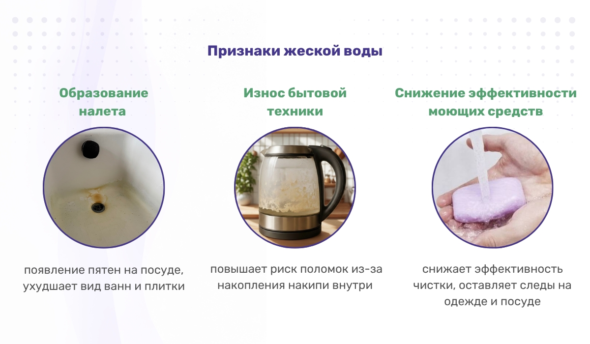 Как жесткость воды влияет на ее качество: основные признаки
