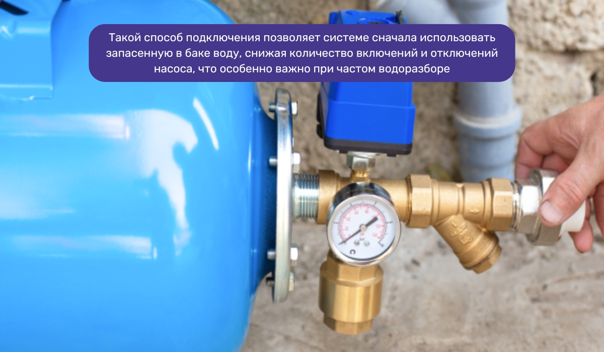 Преимущества установки реле давления на гидроаккумулятор в скважинной системе