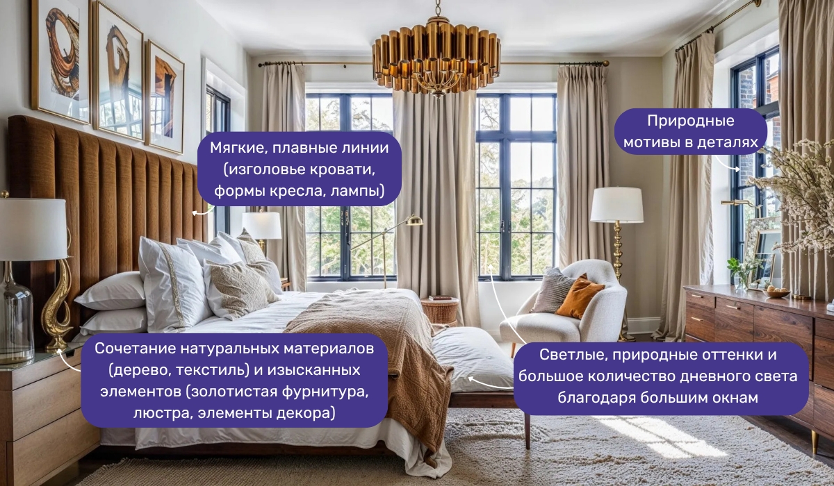 Стиль модерн в ремонте: сочетание фактур и изысканных деталей
