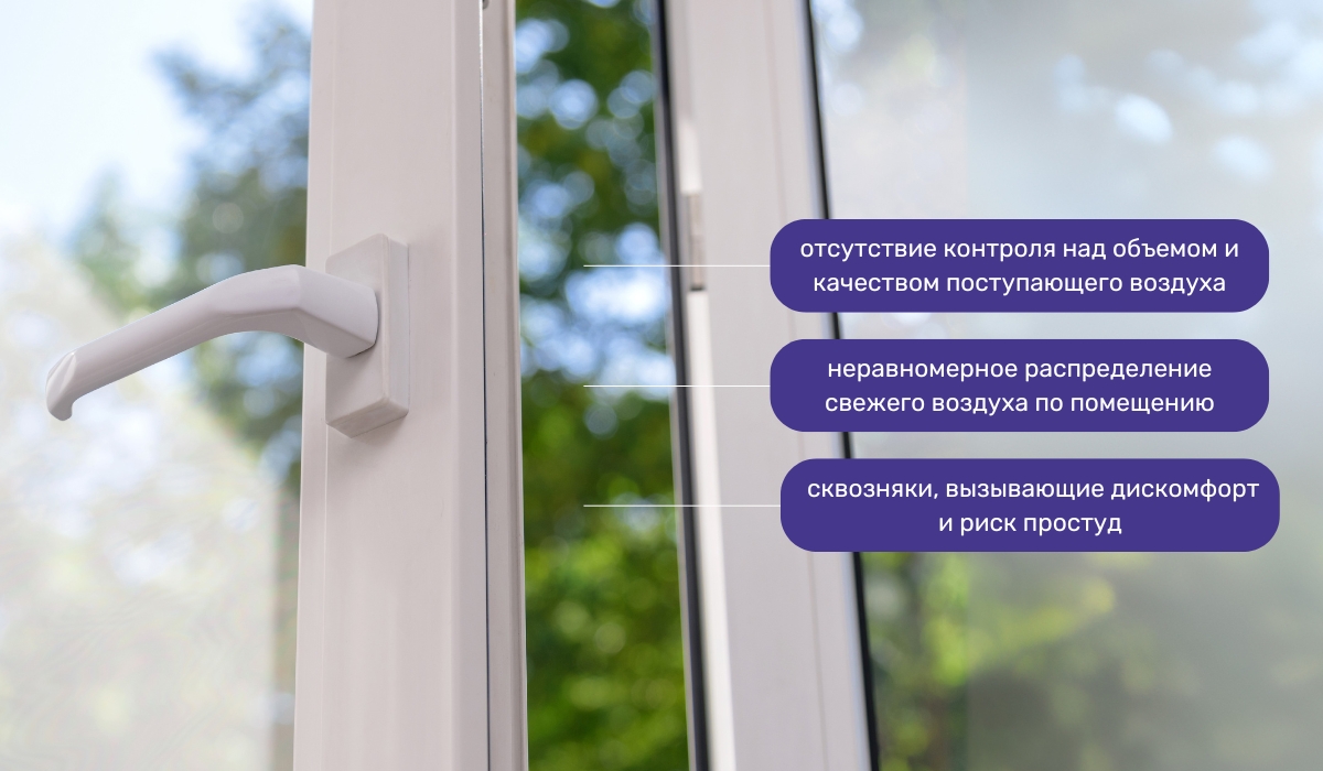 Проветривание помещений: недостатки и особенности, о которых стоит знать